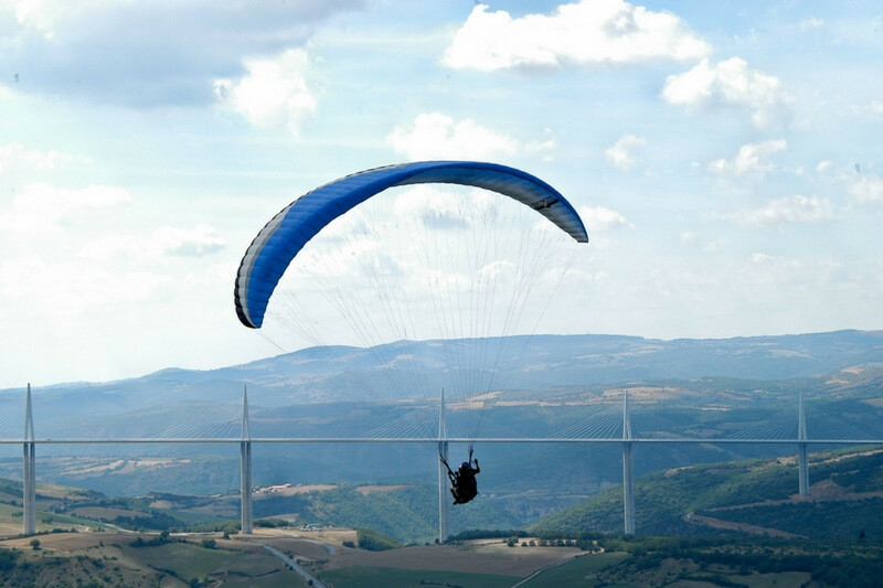 Baptême Parapente Biplace Millau 20 ou 30 min