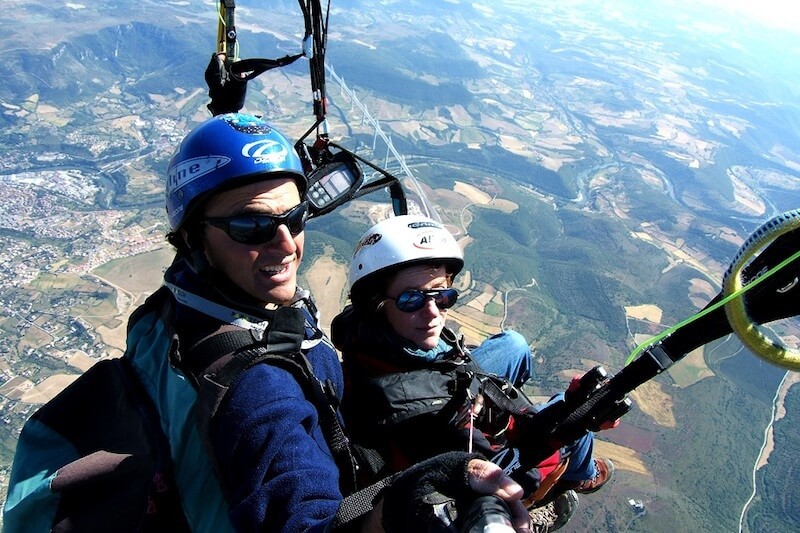 Baptême Parapente Biplace Millau Longue Distance ≈ 1h20 min