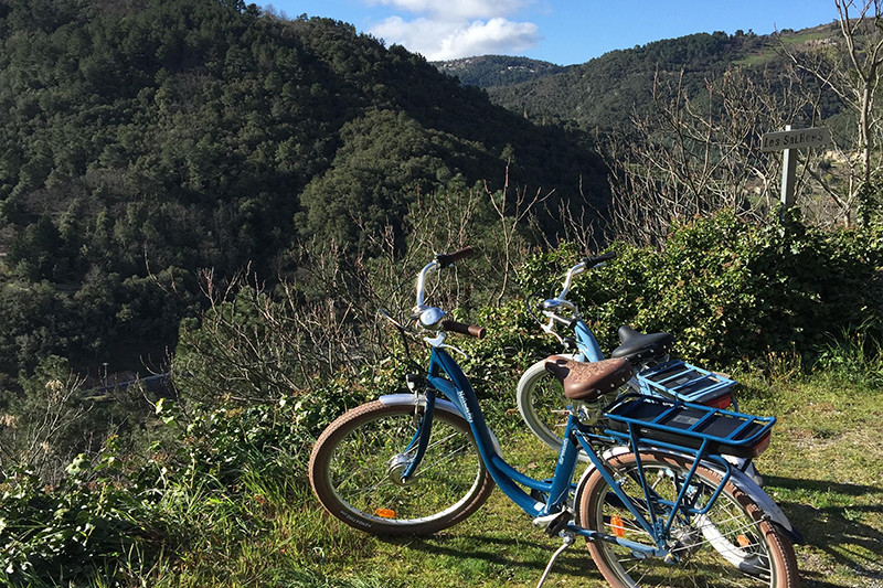 Balade à vélo sur La dolce via