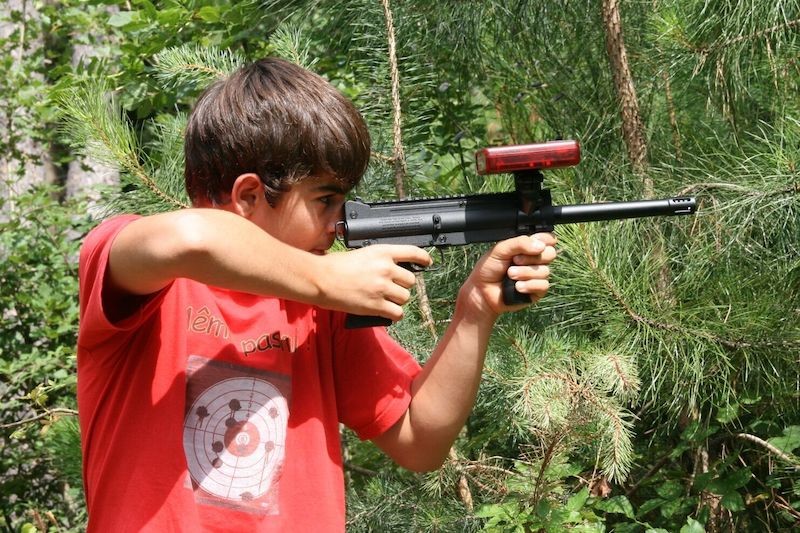 Laser game à Jaujac