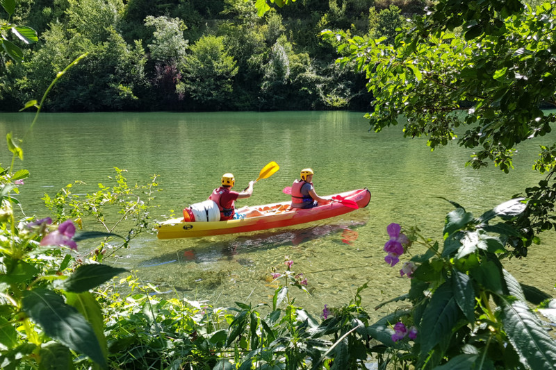 Les gorges du tarn en canoë - départ le rozier - 2h-7km