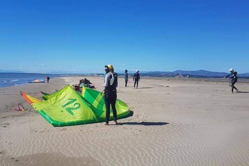Découverte du kitesurf à Narbonne plage