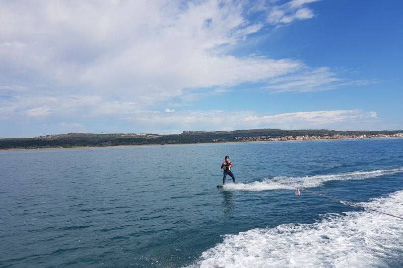 Simulateur de kitesurf - Wakeboard à Narbonne plage