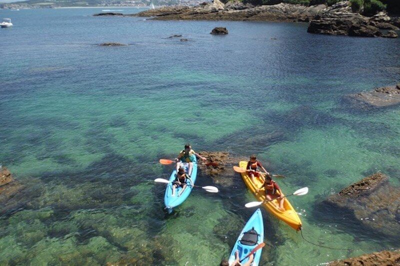 Balade en kayak au cap du figuier