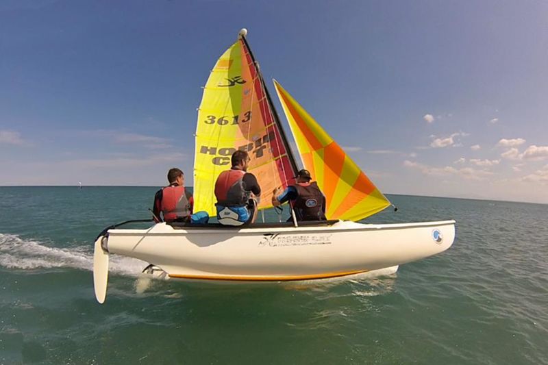Coaching catamaran ados & adultes : Tous niveaux
