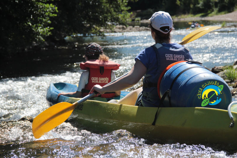 "L'île bleue" 7km: Vallée de la Cèze