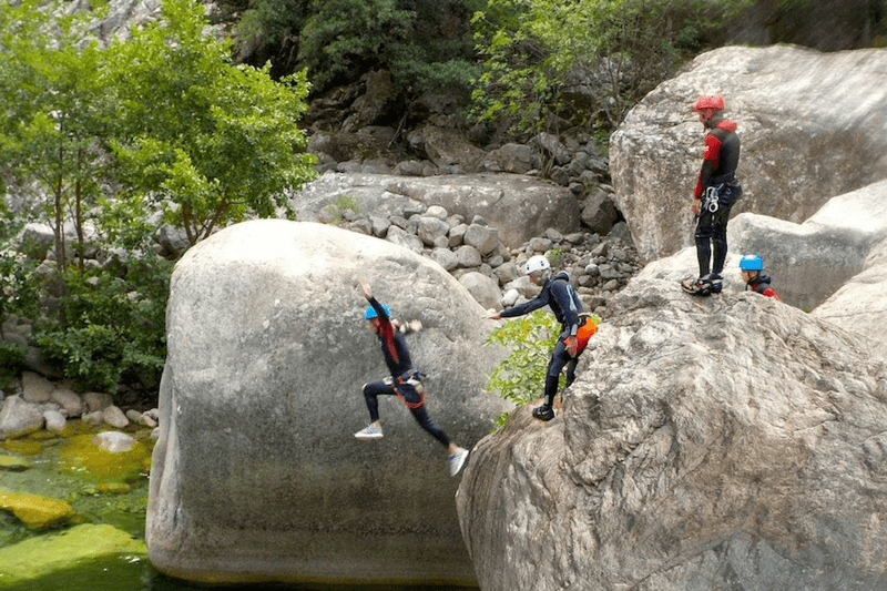 Canyoning à Vacca - Bavella