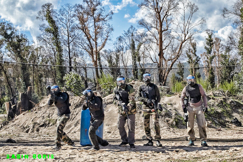 Paintball à Solenzara en extérieur pour adultes