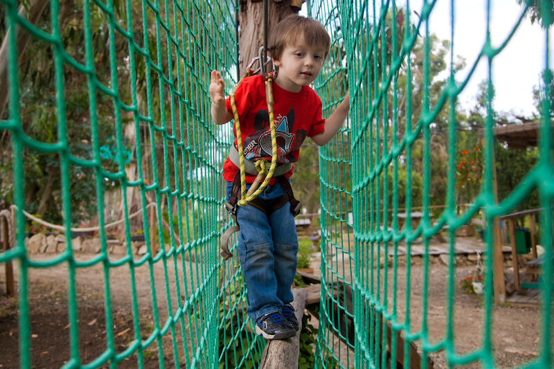 Accrobranche enfants à Solenzara : Parcours Kids