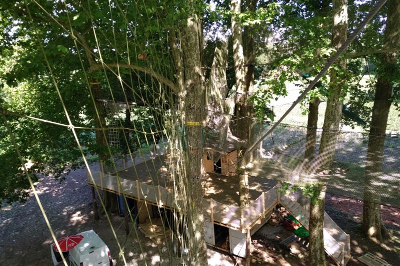 Accrobranche Parcours Aventure, Tytroliennes