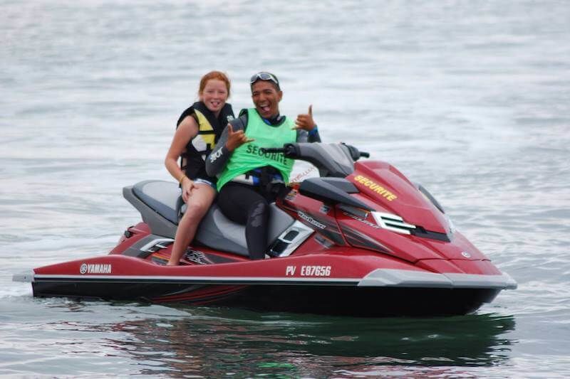 baptême de Jet ski enfant