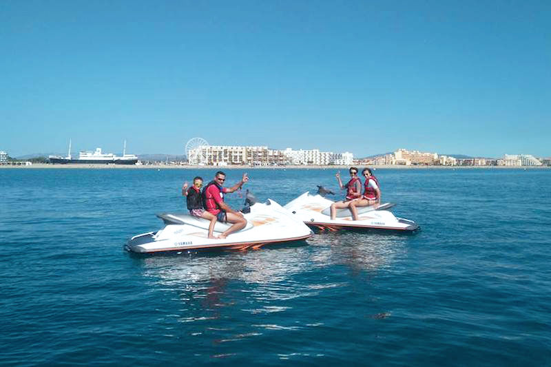 randonnée en jet ski - Canet en Roussillon - 2h05