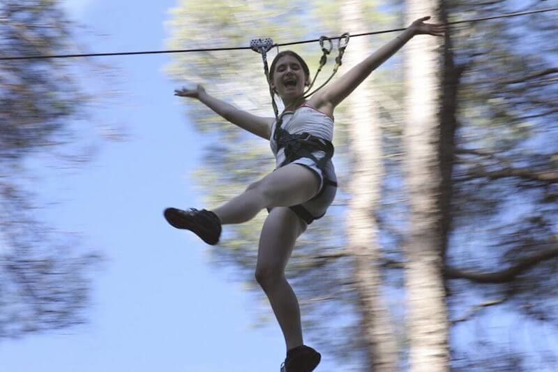 Accrobranche parcours Sportif (à partir de 12 ans)