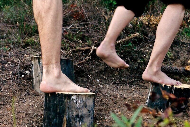 Sentiers pieds nus
