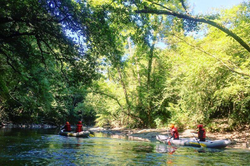 Kayak découverte dans les pyrénées (classe I et II)