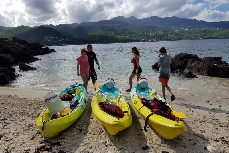 " 3H " location kayak pour La reserve COUSTEAU 25€/pers