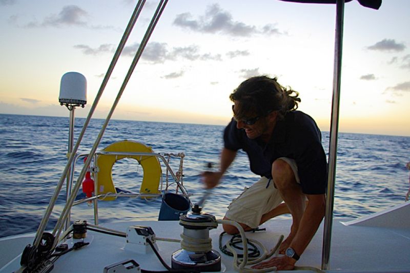 Cours de navigation sur voilier habitable