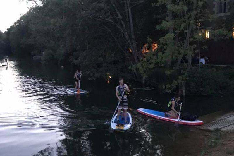 Balade en soirée canoë ou paddle à Poitiers
