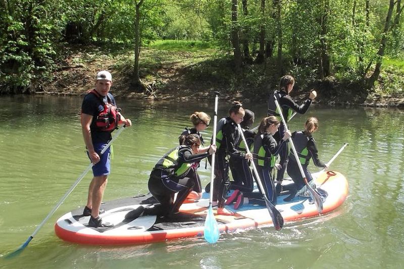 Paddle géant à Poitiers