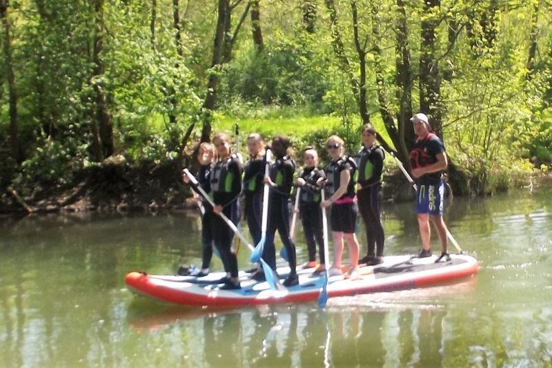 Paddle géant à Ligugé