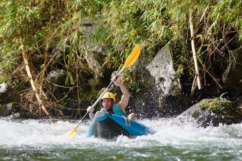 Kayak (air boat), parcours sensations, demi-journée