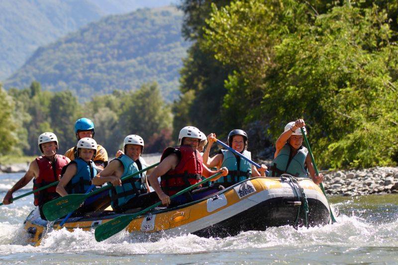 Rafting, parcours découverte, demi-journée