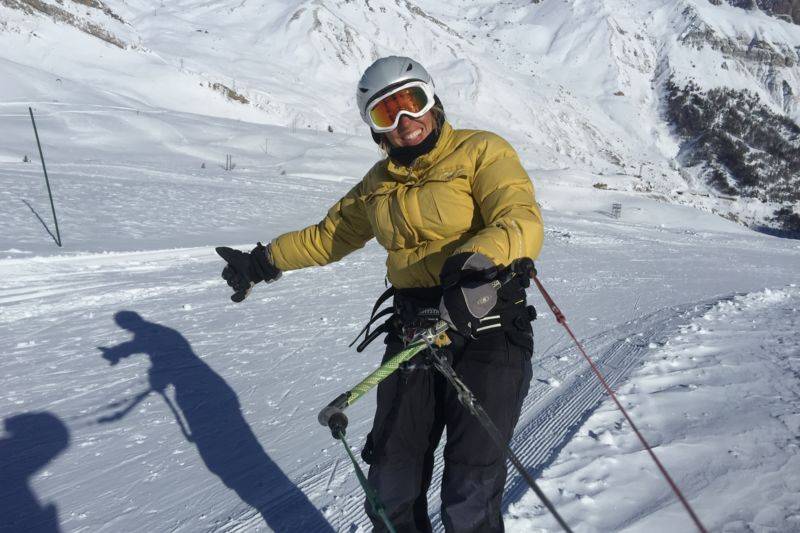 Location snowkite