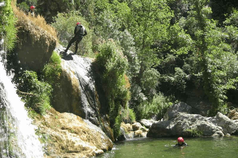 Canyoning dans le clue du terminet