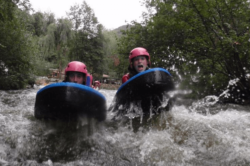Hydrospeed initiation : Saint Georges Gorges