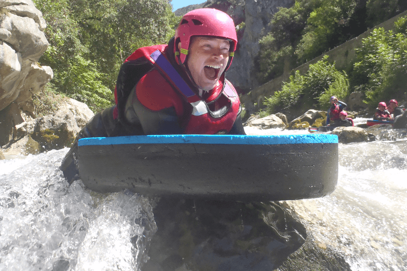 Descente Sportive en hydrospeed