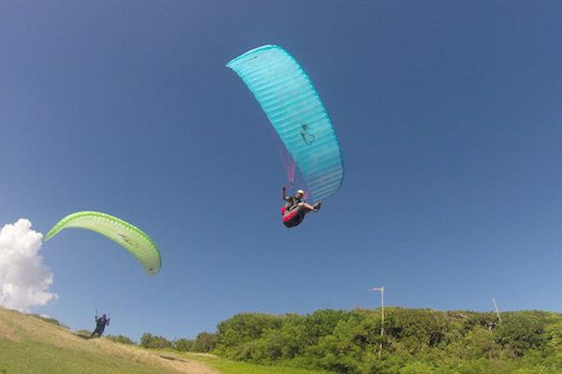 Stage progression parapente Guadeloupe - Cycle 1 à 2 EFVL
