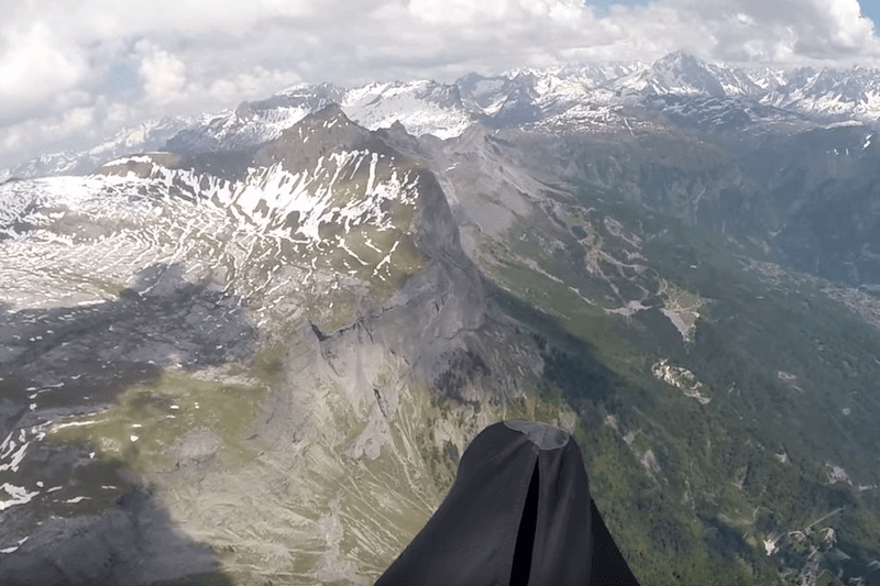 stage parapente RANDONNER contamines Montjoie