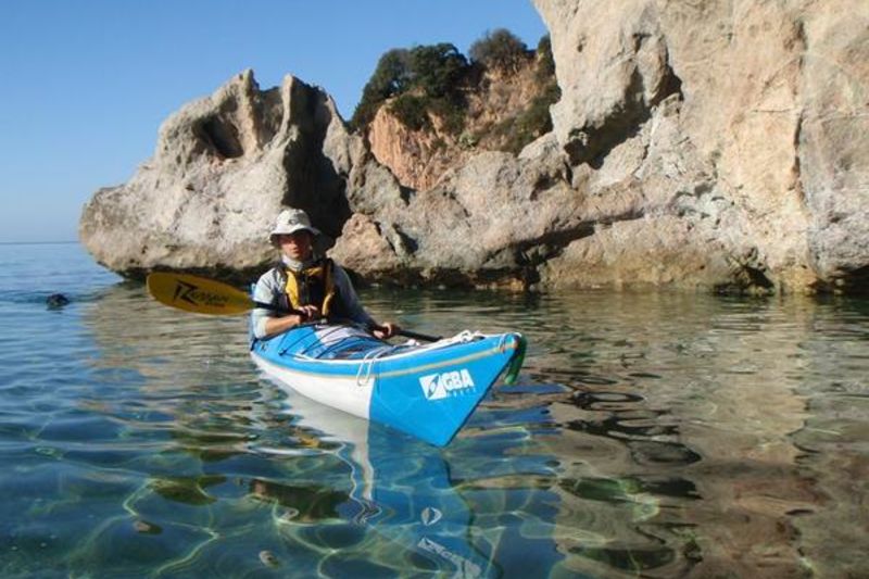Sunrise kayak tour in Propriano