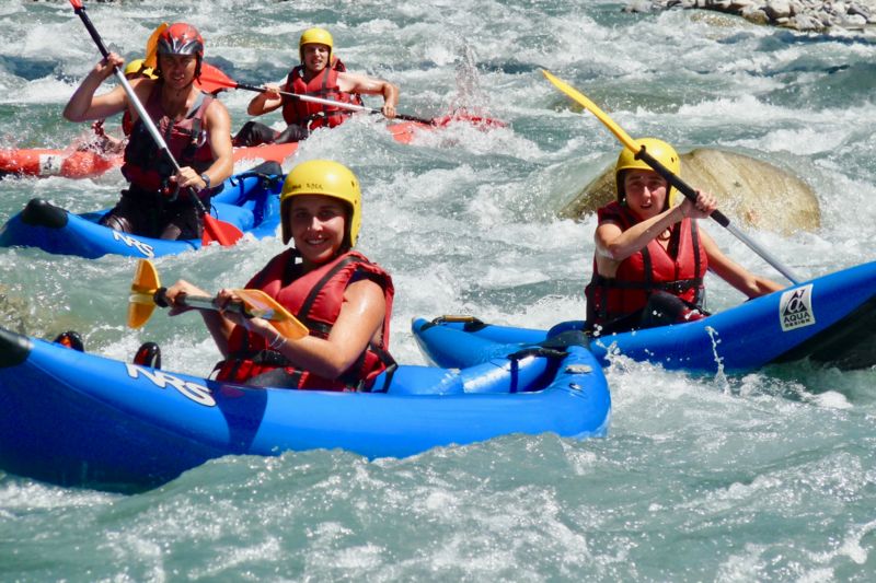 Descente de l'Ubaye en Canoë-raft demi journée