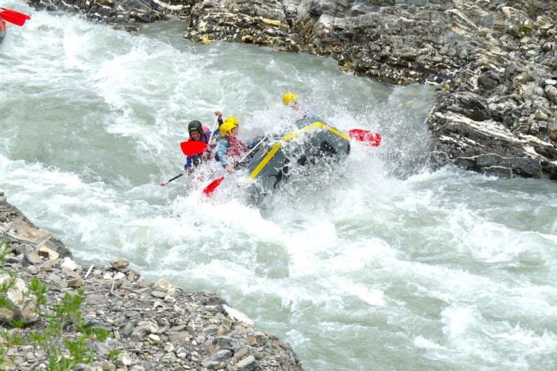 Descente en Rafting de l'Ubaye : "La Mytique"