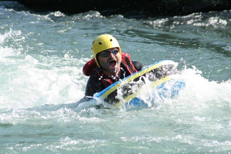 Hydrospeed sur le Gave d'Ossau