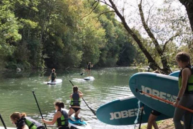 Balade paddle avec moniteur