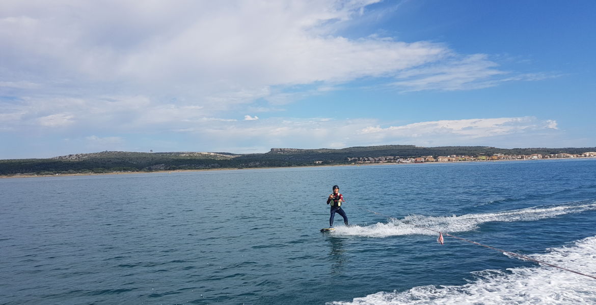 Simulateur de kitesurf - Wakeboard à Narbonne plage