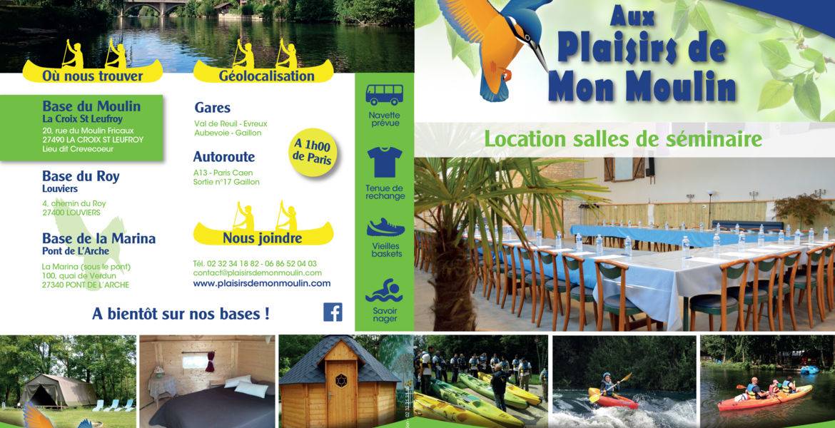 SALLE POUR SEMINAIRE - ANNIVERSAIRE - BAPTEME - VIN D'HONNEUR dans l'Eure en Normandie