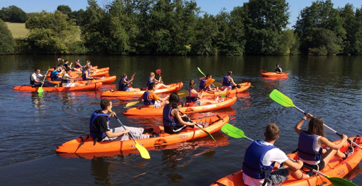 Encadrement de groupes en canoë-kayak, Team-Building ...