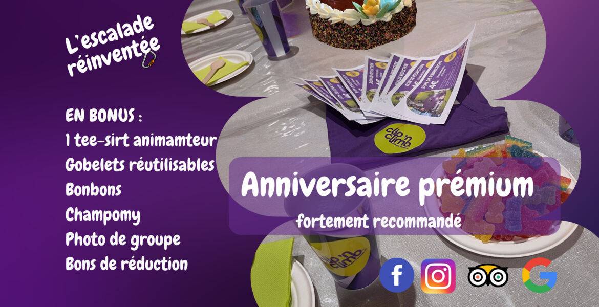 Anniversaire prémium