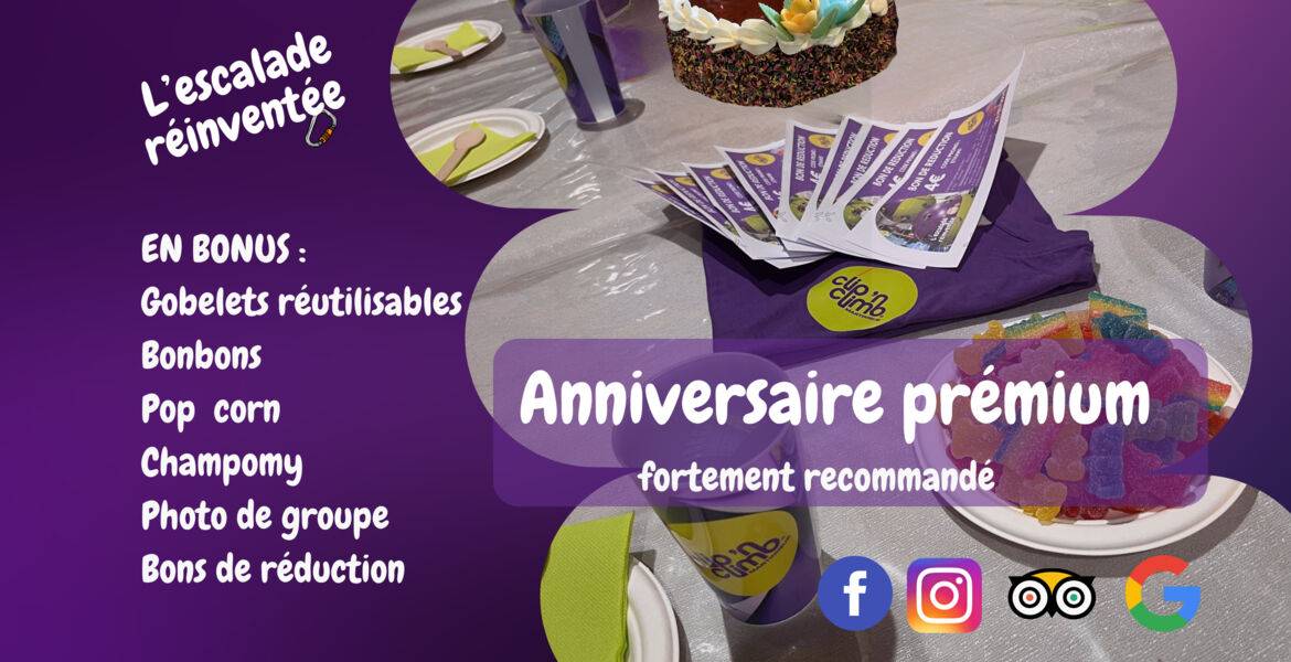 Anniversaire prémium