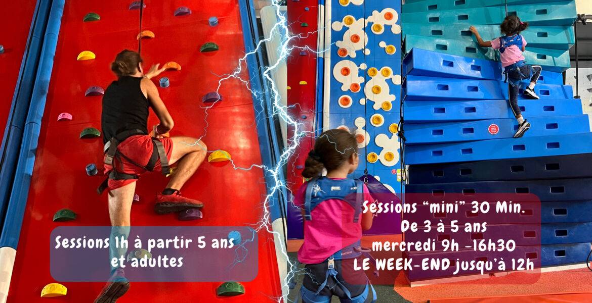 Session d'escalade ludique