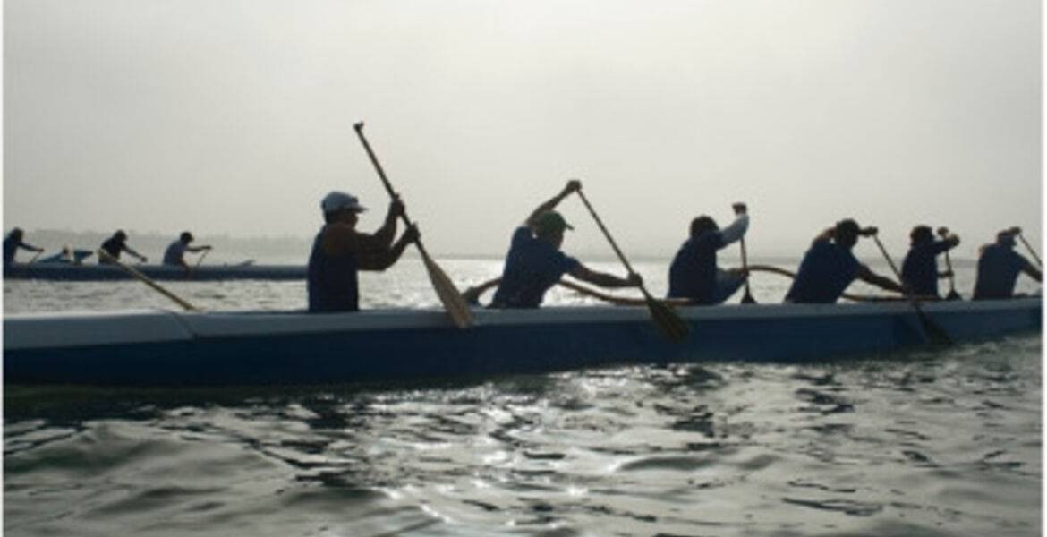 Promenade découverte en pirogue hawaïenne