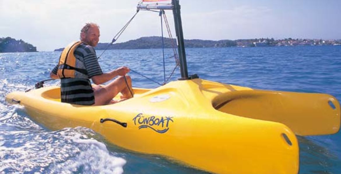 Location mini catamaran Ajaccio - FunBoat