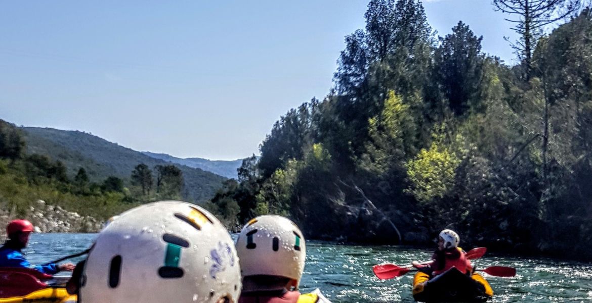 Rafting Corsica - Tavignano river descent near Corte