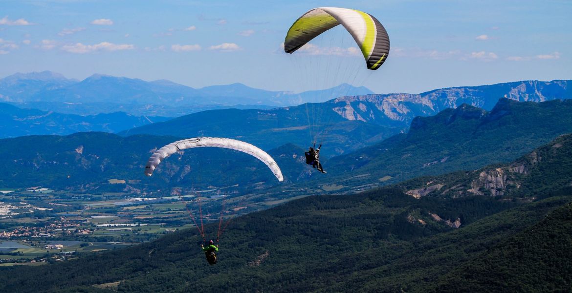 Baptême de parapente à Laragne - Sisteron