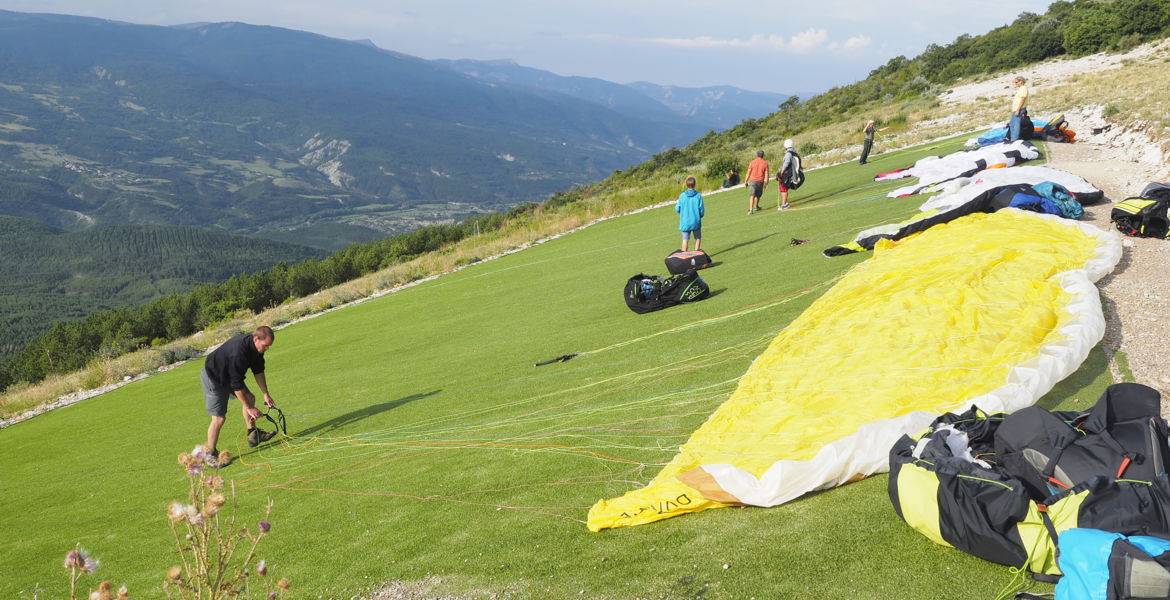 Stage initiation parapente à Laragne - Sisteron