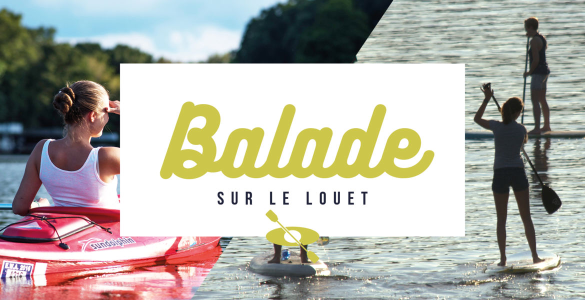 Balade en canoë - kayak - paddle sur le Louet