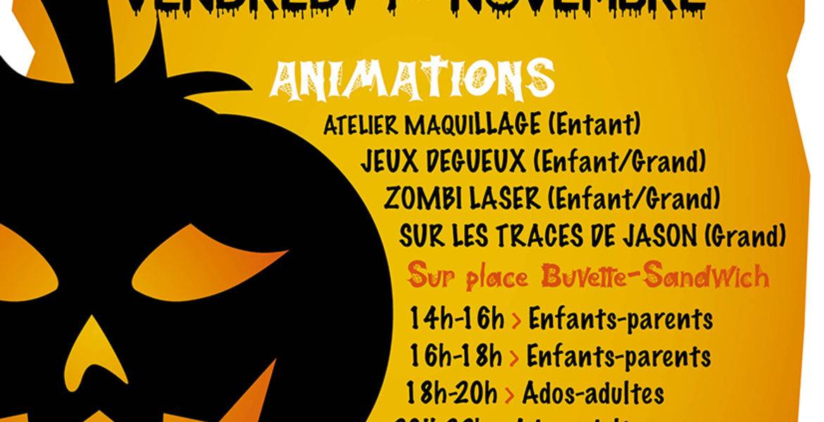 JOURNEE ET SOIREE HALLOWEEN
